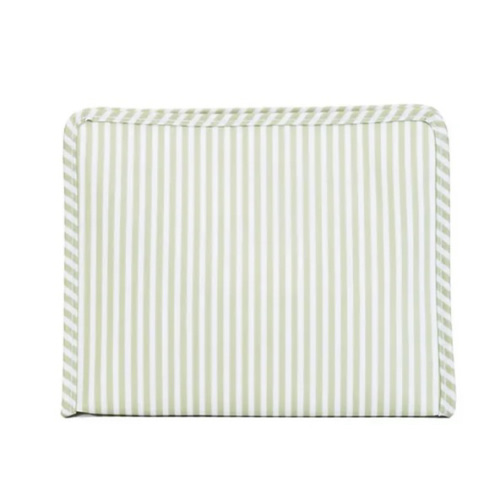 TRVL Large Roadie Pouch- Sage Stripe