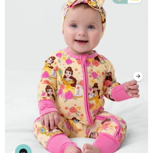 Disney Princess Belle Zippy – Little Sleepies