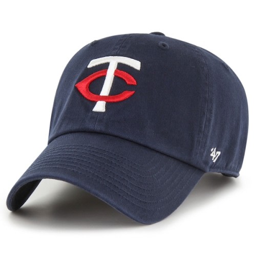 Youth Minnesota Twins  '47 Navy Clean Up Adjustable Hat