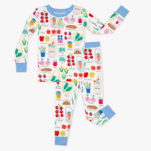 Farmers Market Two-Piece Pajama Set – Little Sleepies