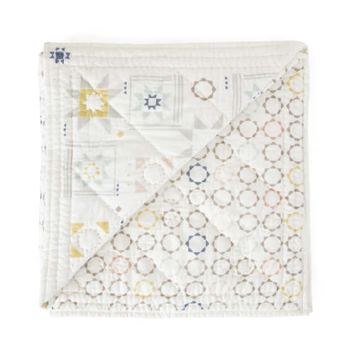 Quilted Blanket in "Patchwork"