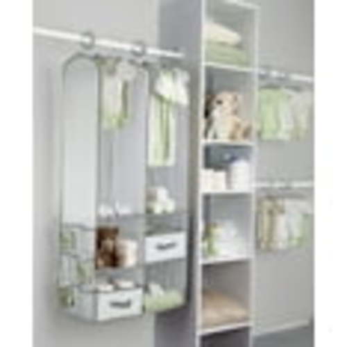 Delta Children 24-Piece Nursery Storage Set - Dove Gray