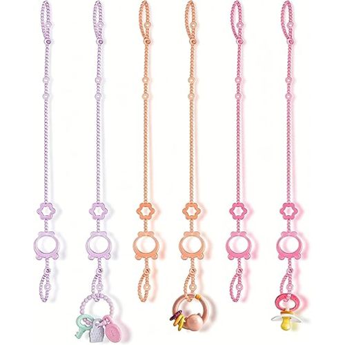 Silicone Pacifier Clip,High Chair,Stroller Accessories,Cribs,Rocking Chair