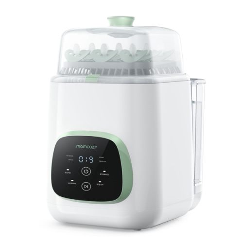 Momcozy KleanPal Pro Baby Bottle Washer, Sterilizer & Dryer - All-in-One Cleaning Machine for Bottles, Pump Parts & Baby Essentials - Time-Saving & Effortless Care