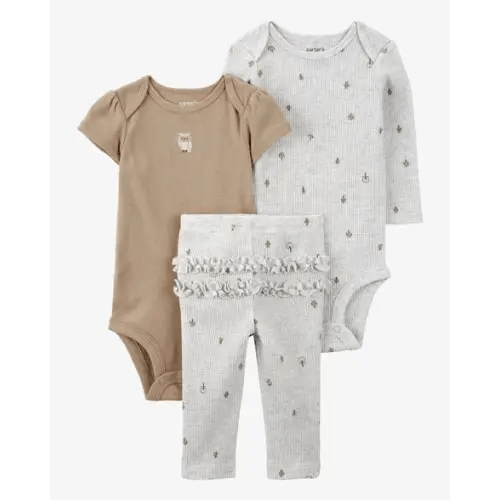 Baby 3-Piece Owl Little Character Set - Carter's | Carter's
