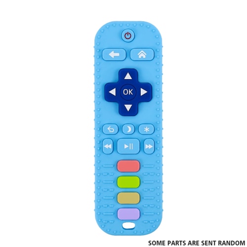 1PC Kids Teething Toy, Remote Control Shape, Baby Friendly Teething Gel For Boys And Girls To Hold! Birthday Present