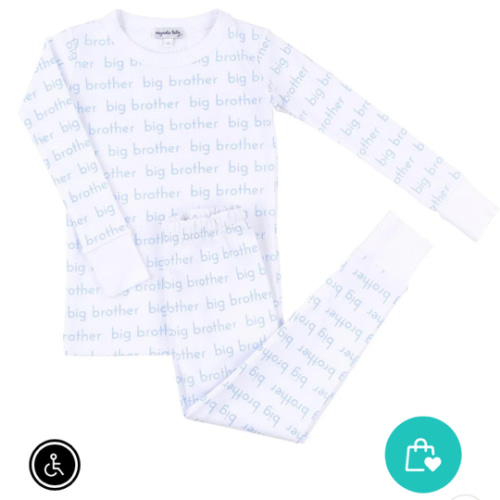 Big Brother Long Pajamas | Size 5