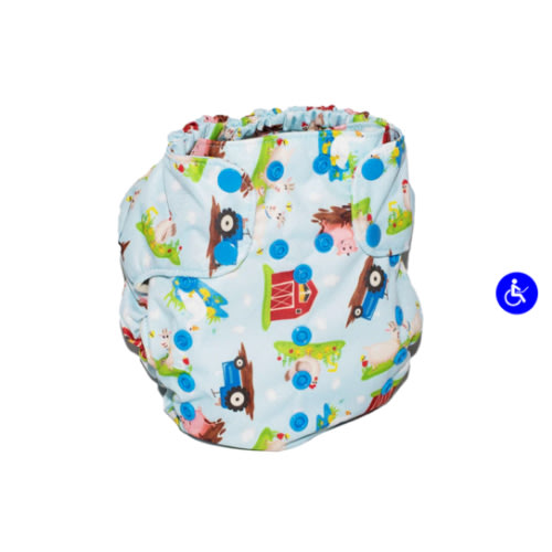 Smart One 3.1 Cloth Diaper - Barnyard Babies – Smart Bottoms