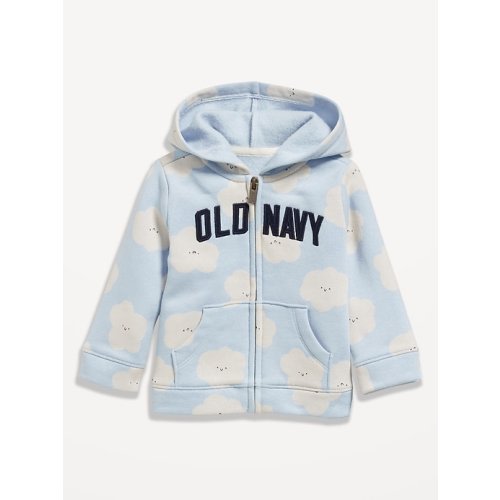 Printed Logo-Graphic Zip Hoodie for Baby | Old Navy