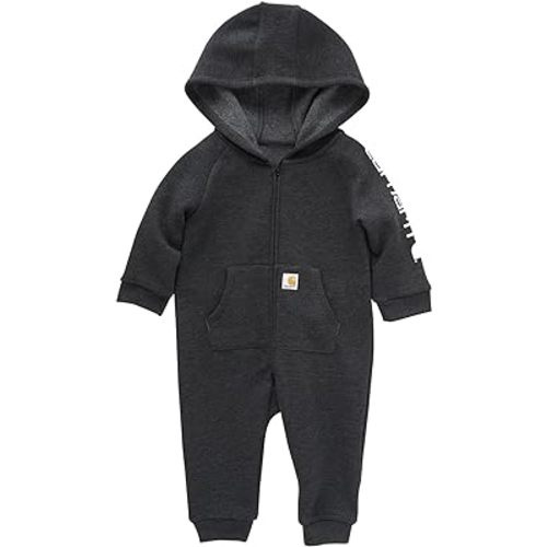 Carhartt Baby Boys' Long-Sleeve Zip-Front Hooded Coverall