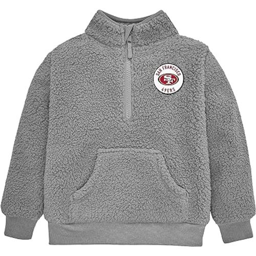 Gerber Baby NFL Team Sherpa Mock Neck Pull Over Sweatshirt