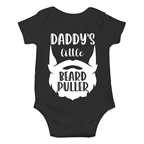 Daddy's Little Beard Puller - Funny Baby Essentials Bodysuit - Cute Newborn Baby Girl Clothes