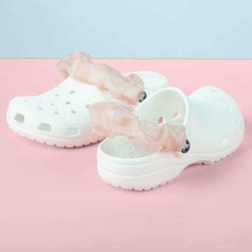 Toddler Classic Floral Cut-Out Clog - Crocs