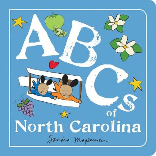 ABCs of North Carolina - (ABCs Regional) by Sandra Magsamen (Board Book)