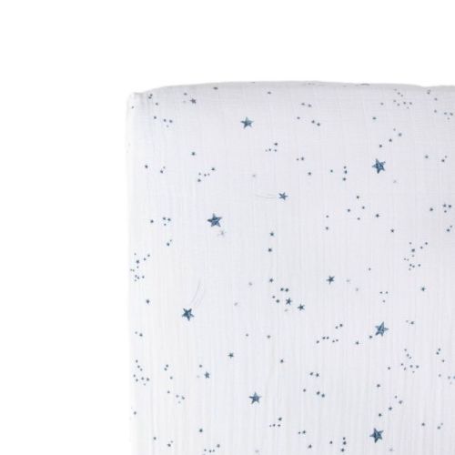 Little Unicorn Cotton Muslin Crib Sheet - Shooting Stars