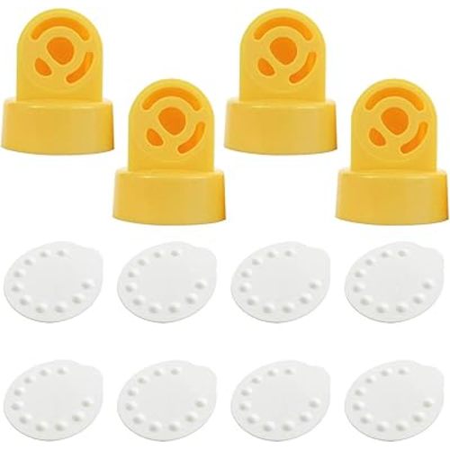 Nenesupply Membranes Valves Compatible with Medela Breast Pump Parts Not Original Medela Membrane Replacement Parts Accessories Compatible with Pump in Style Parts Symphony Harmony Hand Pump