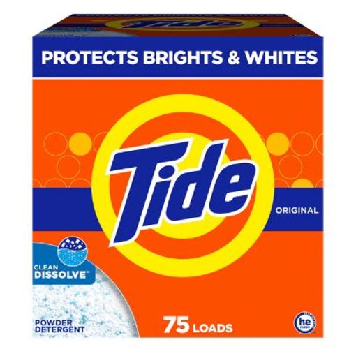 Tide Turbo High Efficiency Powder Laundry Detergent Original - 75 Loads/85oz