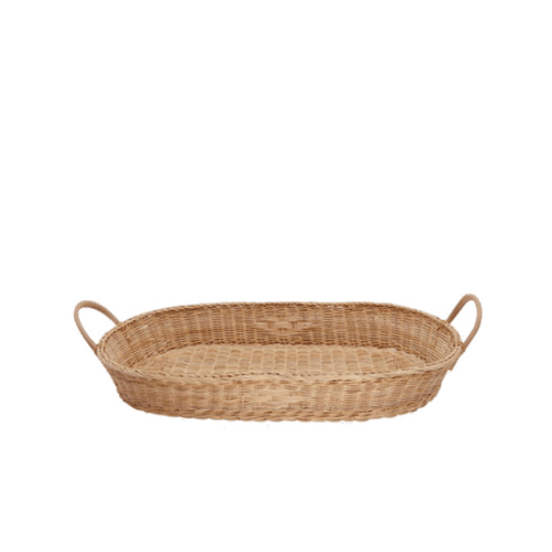 Bayu Rattan Changing Basket