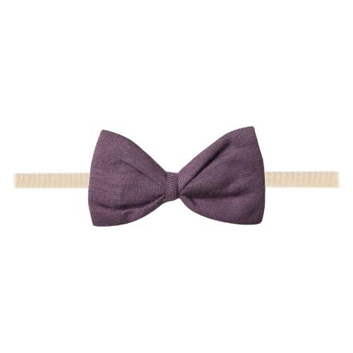 Bowtie Baby Bow - Plum