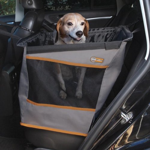 K&H PET PRODUCTS Buckle n' Go Dog & Cat Car Seat, Gray, Small - Chewy.com