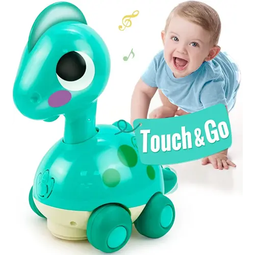 Baby Toys 6-12 Months Toys for Ages 0-2 Touch & Go Music Light Baby Toys 12-18 Months, Toys for 1 Year Old Boy Toys Birthday Gift, 9 6 Month Old Baby Toys 6 to 12 Months Baby Boy Toys Infant Toys