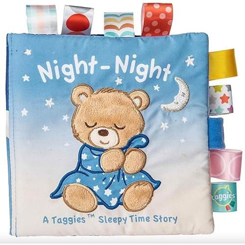 Taggies Starry Night Teddy Soft Book , 6x6 Inch (Pack of 1)