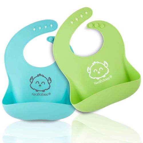 Best Food Grade Silicone Bibs For Boys & Girls | KeaBabies