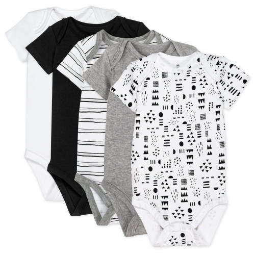 5-Pack Organic Cotton Short Sleeve Bodysuits | Honest Baby Clothing