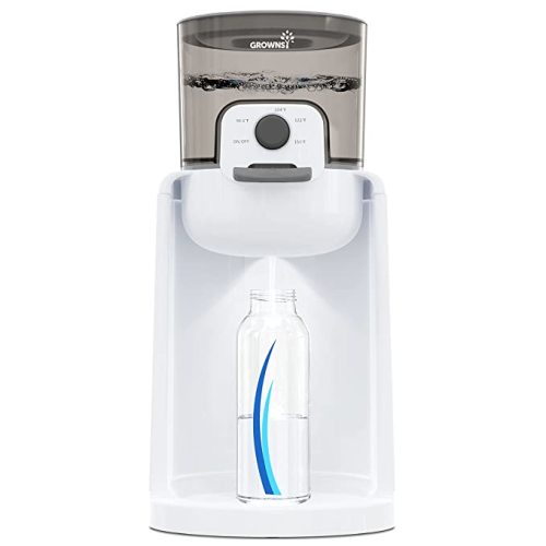 GROWNSY Instant Baby Bottle Warmer, Precise 4 Temperatures Control | Night Light, Midnight Feeding | Warm Water Dispenser for Formula in Seconds | 72H Smart Thermostat, Easy Keep Warm