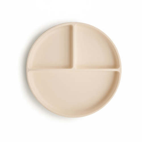 Mushie Baby Silicone Suction Plate - Color Shifting Sand