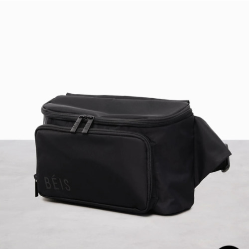 BÉIS 'The Diaper Pack' in Black - Diaper Fanny Pack & Crossbody Diaper Bag