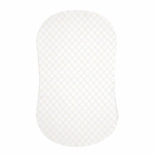 Halo Innovations Bassinest 100% Cotton Fitted Sheet - Morning Mist