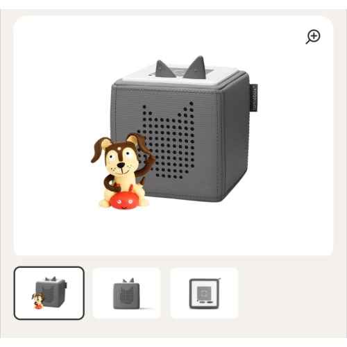 Gray Playtime Puppy Toniebox Starter Set I tonies®