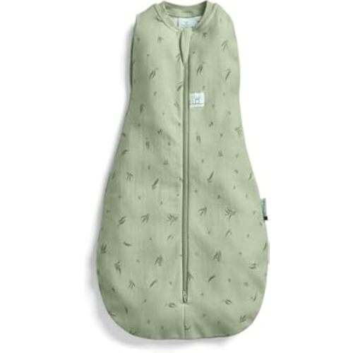 ergoPouch Cocoon Swaddle Bag – TOG Rated for Warmth, Breathable Organic Cotton Baby Swaddle, Two-Way Zip, Arms In or Out