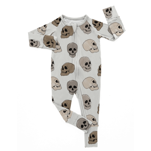 Neutral Skulls | Bamboo Romper