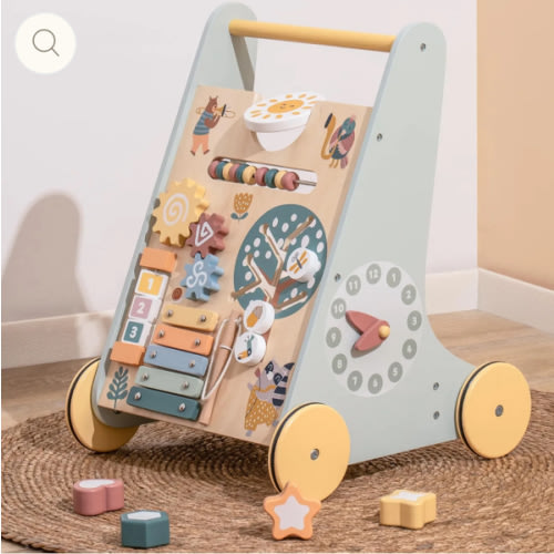 ROBUD Wooden Baby Push Walker - Forest Vitality