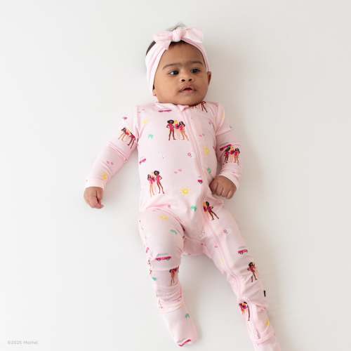 Zippered Footie in Barbie™ Beach
