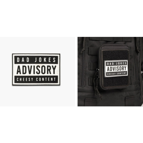 Dad Jokes Advisory Patch | Tactical Baby Gear®