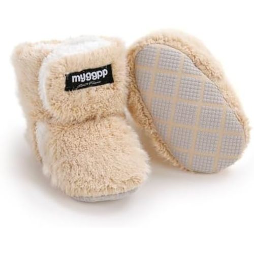 Ohwawadi Infant Baby Slippers Girls Boys Booties Warm Baby Socks Shoes Newborn Crib Footwear Prewalkers