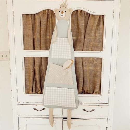 Prince Bear Hanging Fabric Organizer - MON AMI | Maisonette