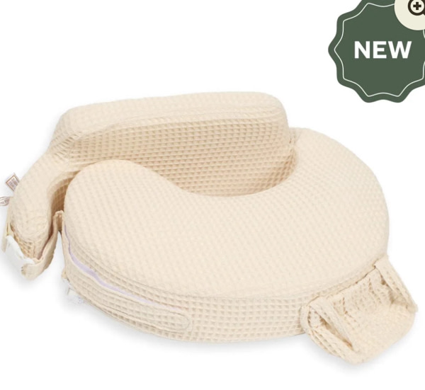 Super Deluxe Nursing Pillow - oatmeal waffle
