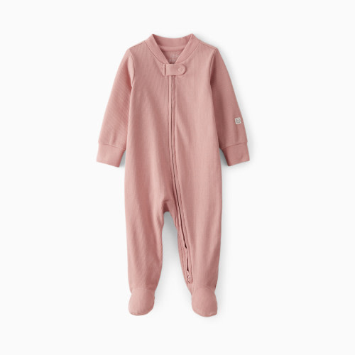 Carter's Little Planet Organic Cotton Sleep & Play Pajamas - Pink, 0-3 M