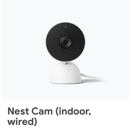 Nest Cam (indoor, wired) - Google Store