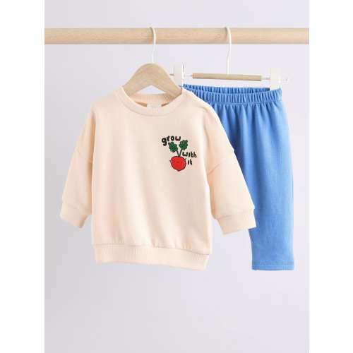 Bright Veg Baby Sweatshirt and Joggers Set 2 Piece