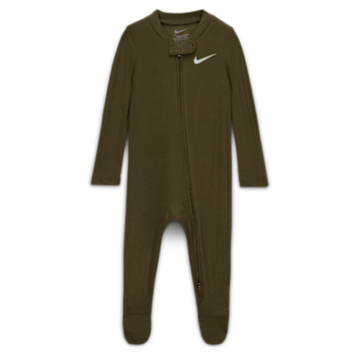 Nike Baby (0-9M) Ribbed Viscose Footed Coverall