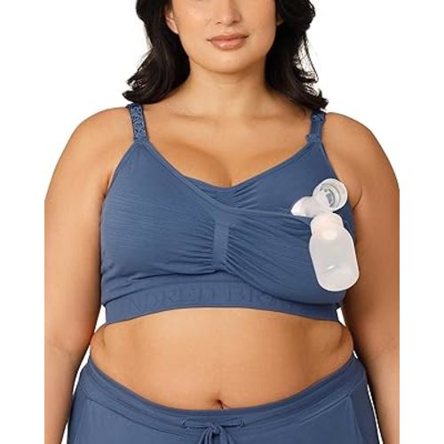 Kindred Bravely Sublime Hands Free Pumping Bra | Patented All-in-One Pumping & Nursing Bra with EasyClip