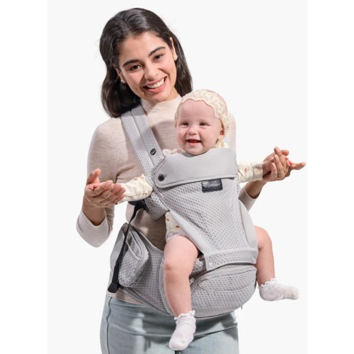 Momcozy 2-In-1 Hip Seat Baby Carrier