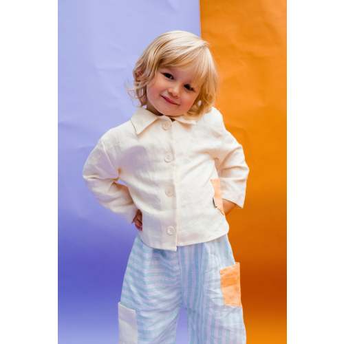 THE TINY KIND CHORE JACKET - ECRU
