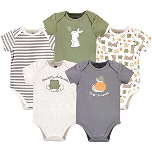 Hudson Baby Baby Boy's Cotton Bodysuits