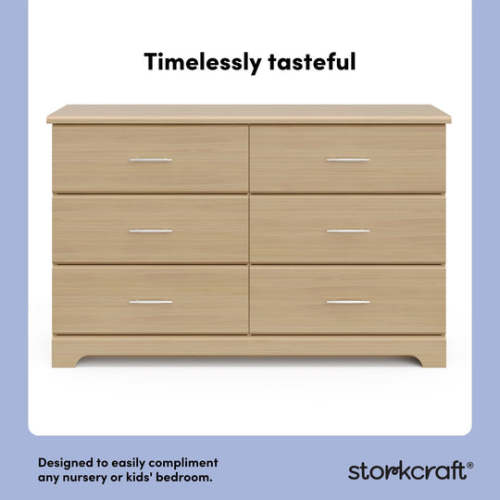 Storkcraft® Brookside 6 Drawer Dresser | Storkcraft